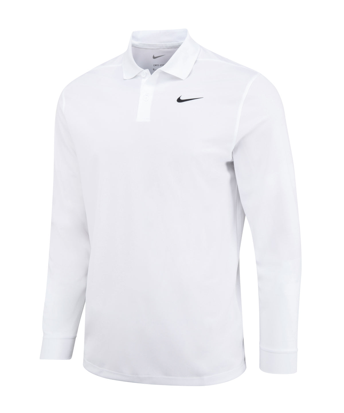 Nike Dri-Fit Victory Long Sleeve Polo Shirt Breathable Comfort Golf Wear