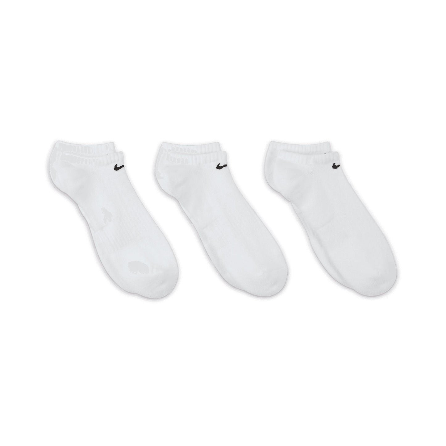 Nike Everyday Cushioned No Show Socks 3 Pairs Dri-FIT Comfort Support