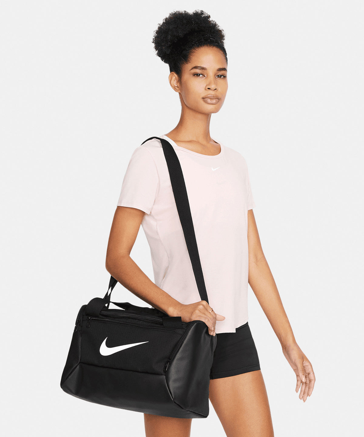 Nike Brasilia XS Duffle Bag 25L with Shoe Compartment and Outer Pockets