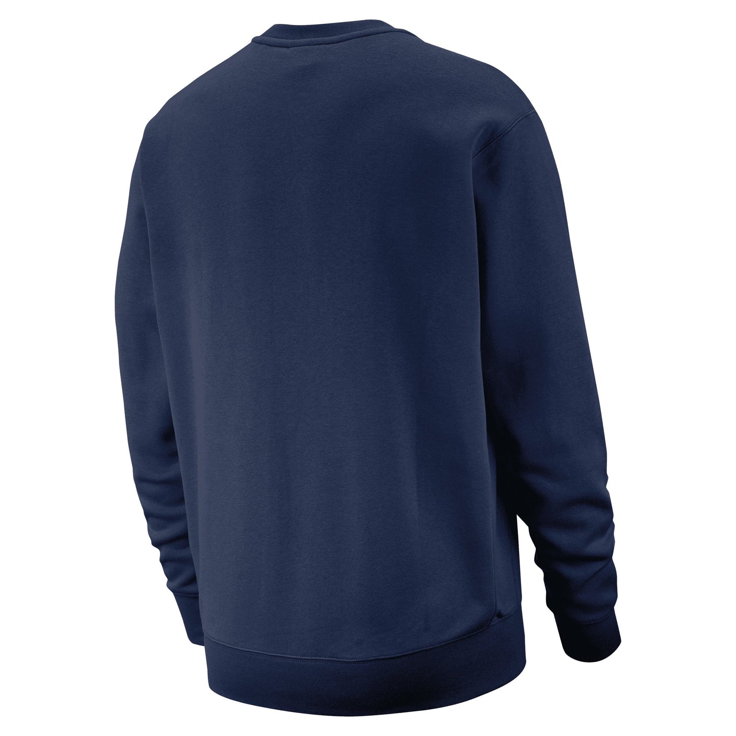Nike Club Crew Sweatshirt Brushed Fleece Soft Comfort Embroidered Logo