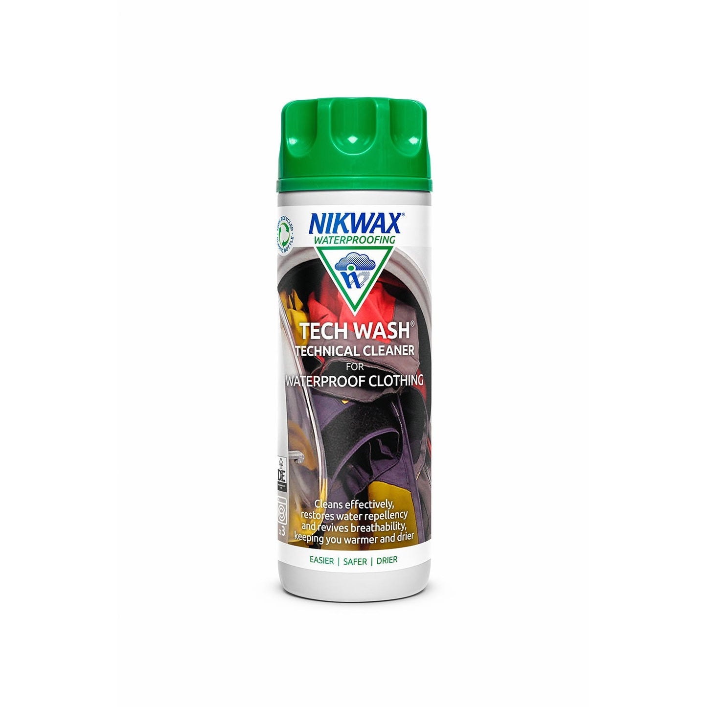 Nikwax Tech Wash Cleaner for Outdoor Clothing and Synthetic Gear 300ml