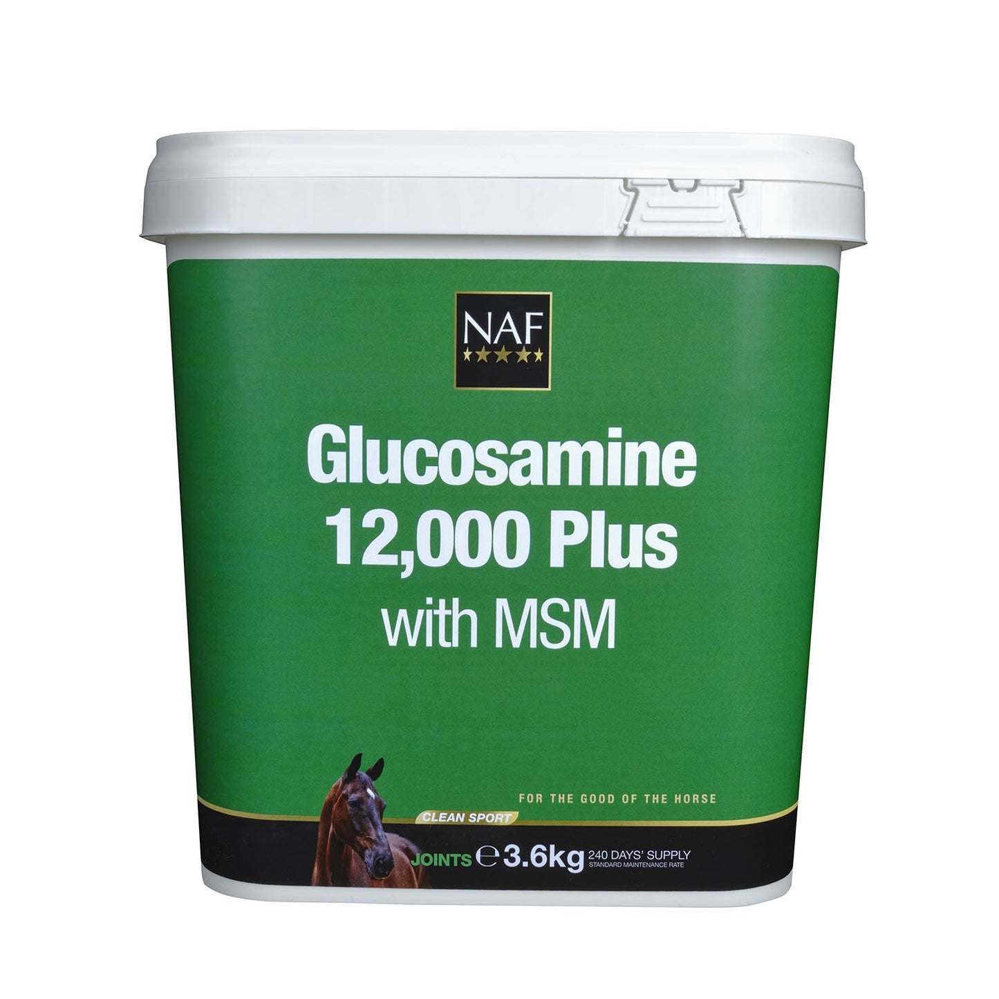 NAF Horse Glucosamine 12.000 Plus With MSM 12000 Joint Health Supplement