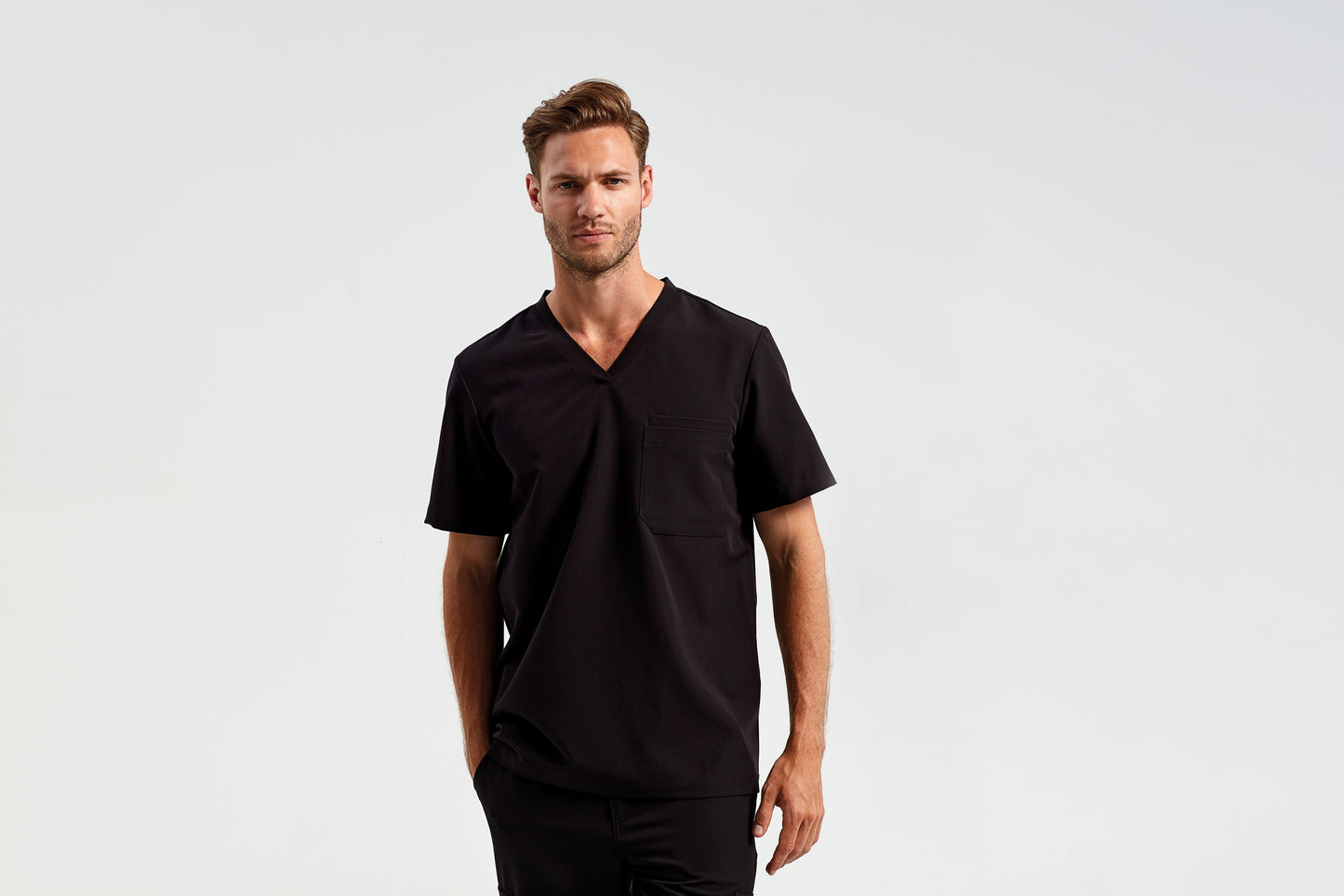 Limitless Onna-Stretch Tunic for Men, Breathable, Crease-Resistant, Recycled