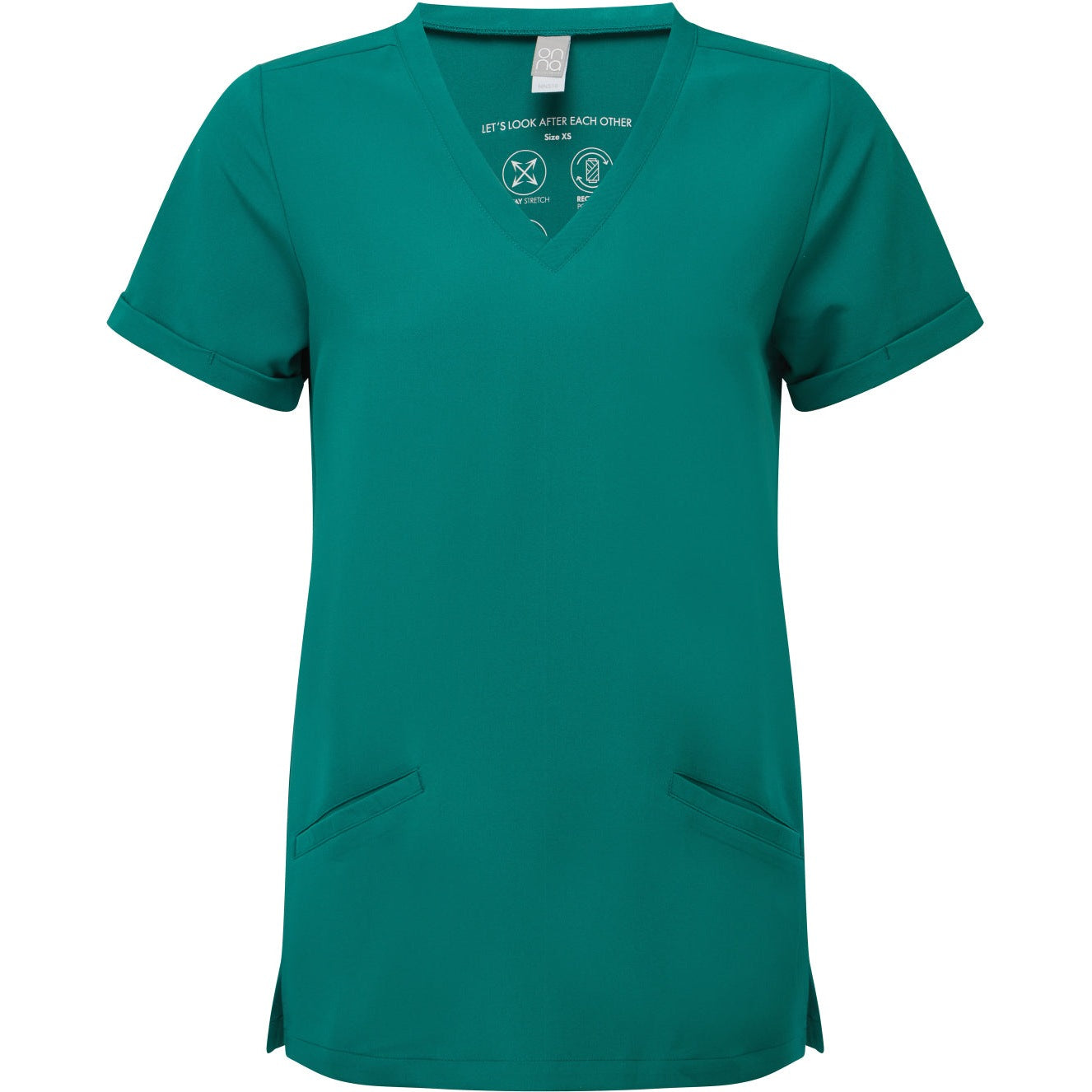 Women's Invincible Onna-Stretch Tunic Activewear Breathable Easycare Recycled