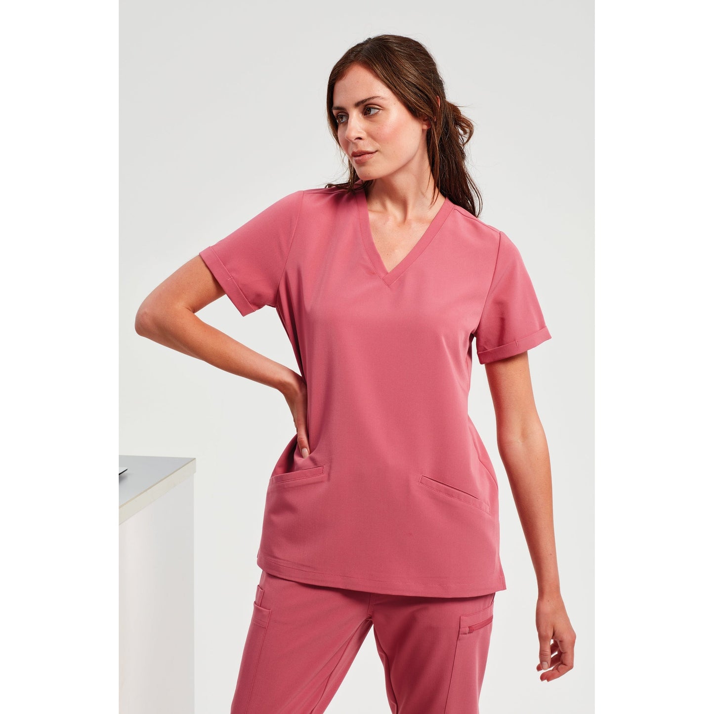 Women's Invincible Onna-Stretch Tunic Activewear Breathable Easycare Recycled