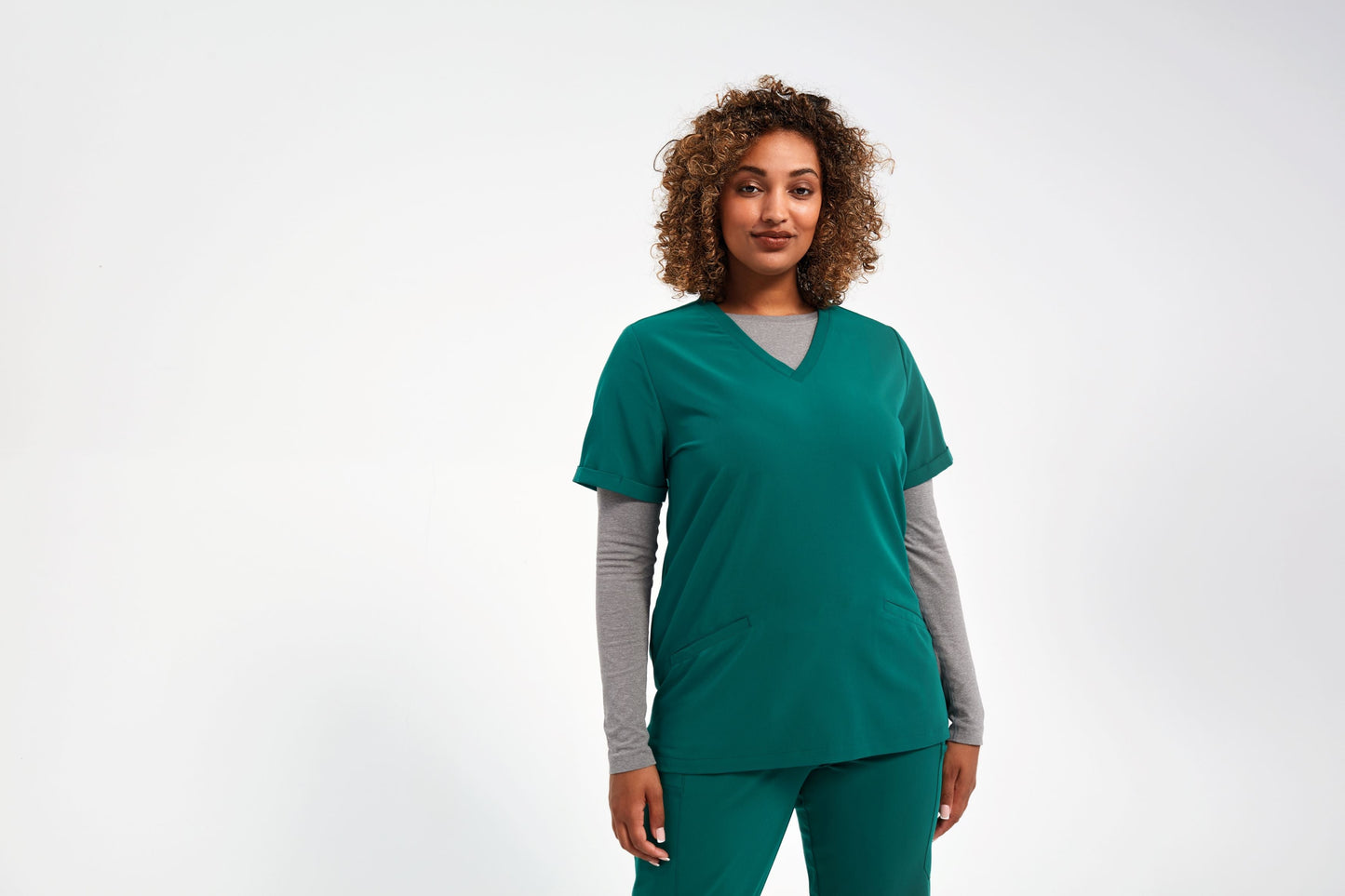 Women's Invincible Onna-Stretch Tunic Activewear Breathable Easycare Recycled