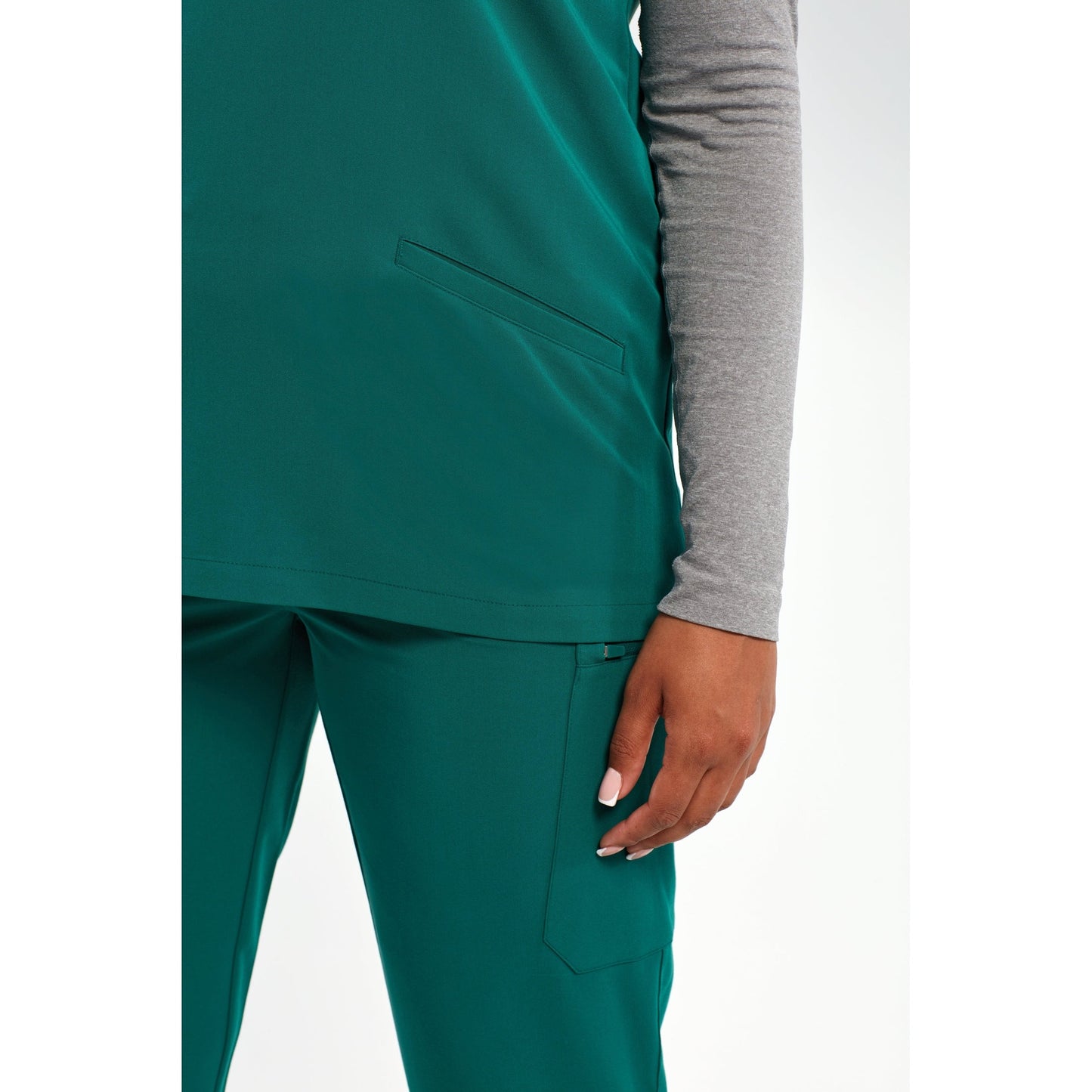 Women's Invincible Onna-Stretch Tunic Activewear Breathable Easycare Recycled