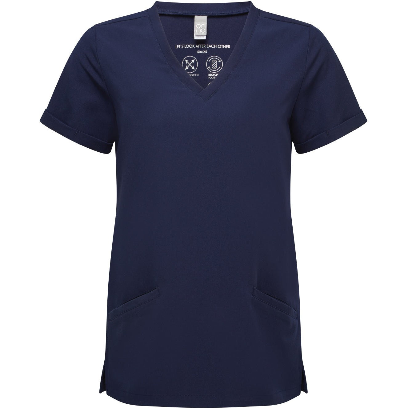 Women's Invincible Onna-Stretch Tunic Activewear Breathable Easycare Recycled