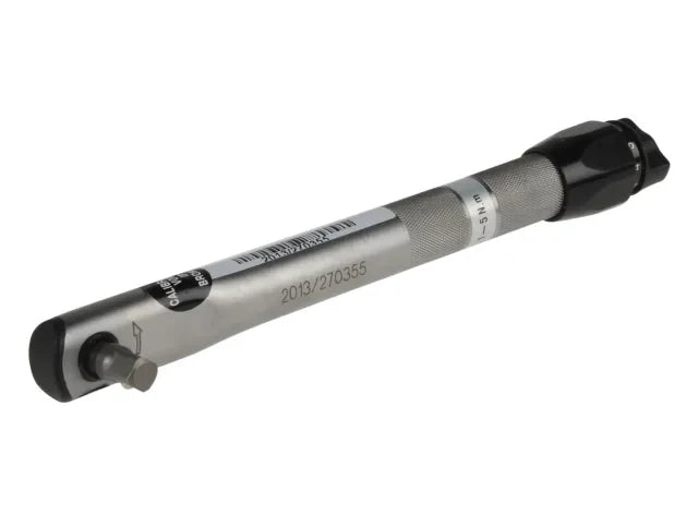 Norbar Model 5 Torque Wrench 1/4in Hex 1-5Nm Accurate with Storage Case