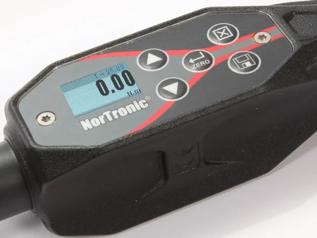 Norbar NorTronic Electronic Torque Wrench 1/2in Drive 5-50Nm Angle Measurement