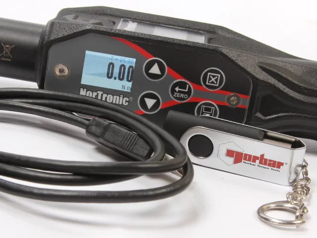 Norbar NorTronic Electronic Torque Wrench 1/2in Drive 5-50Nm Angle Measurement