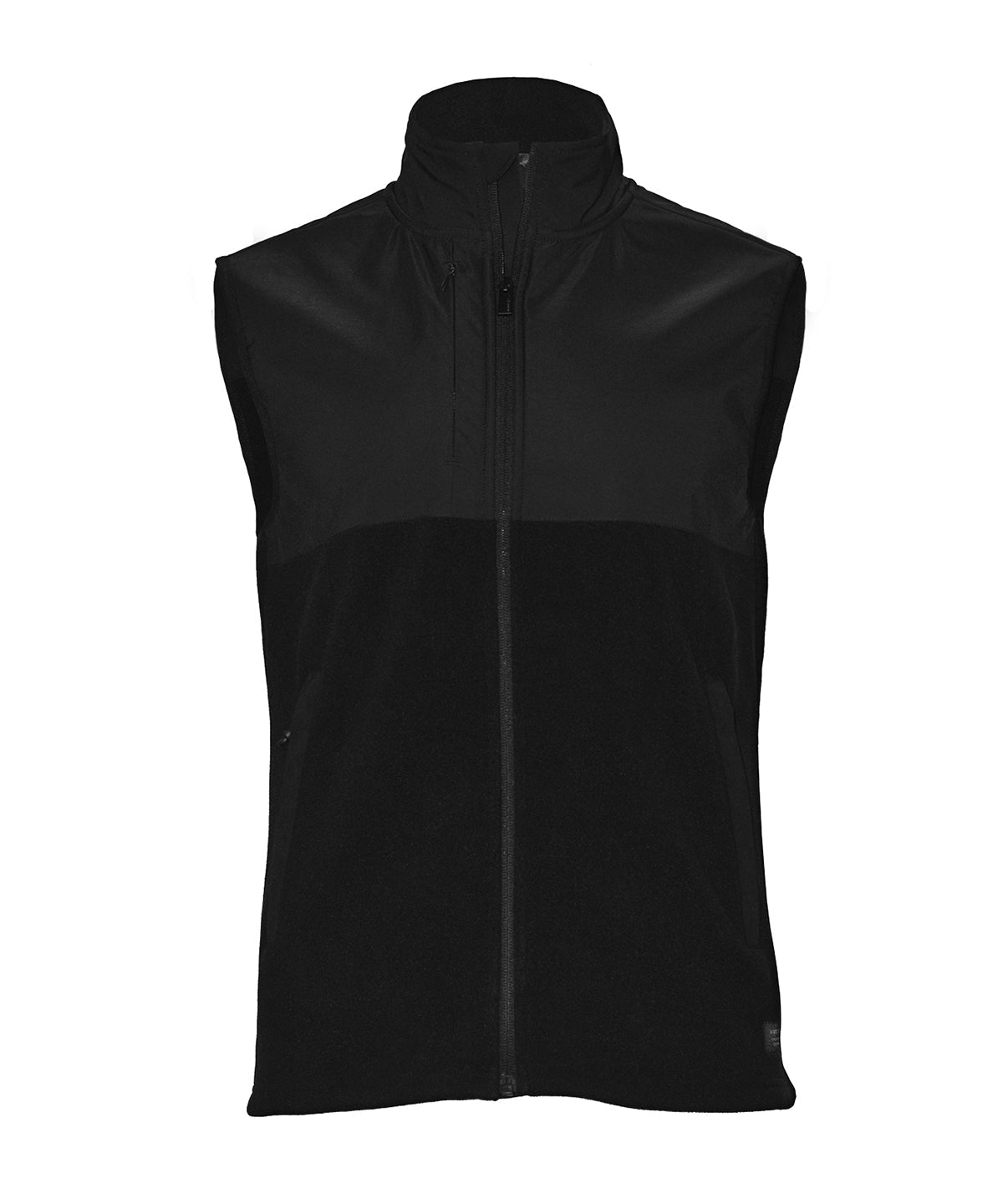 Nimbus Play Highland Yoke Fleece Vest Unisex Recycled Polyester Fashionable