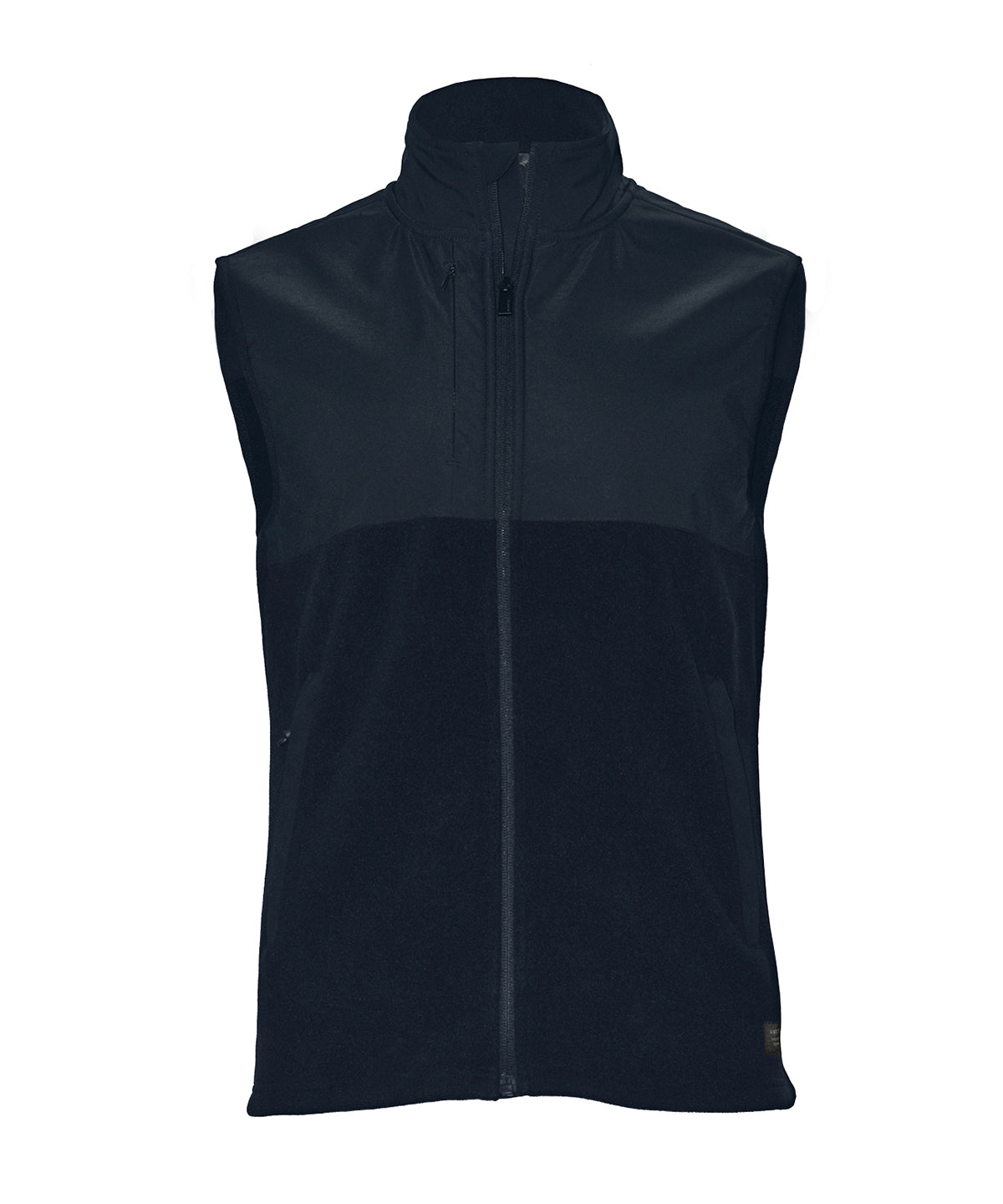 Nimbus Play Highland Yoke Fleece Vest Unisex Recycled Polyester Fashionable