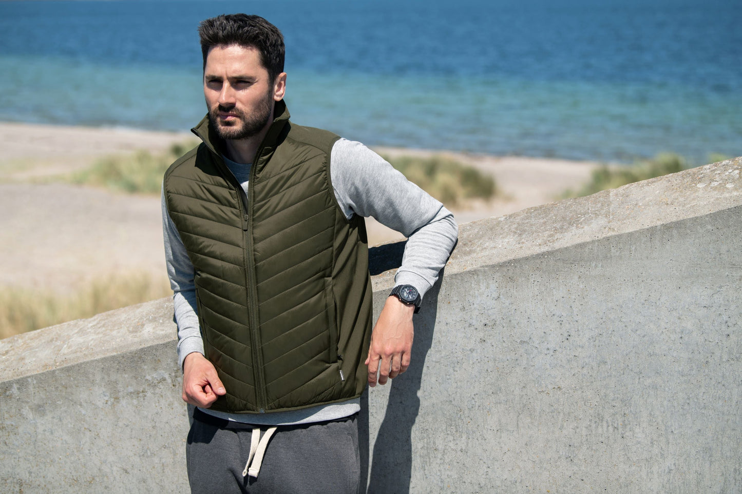 Nimbus Play Benton Hybrid Vest Lightweight Recycled Fabric Water-Repellent