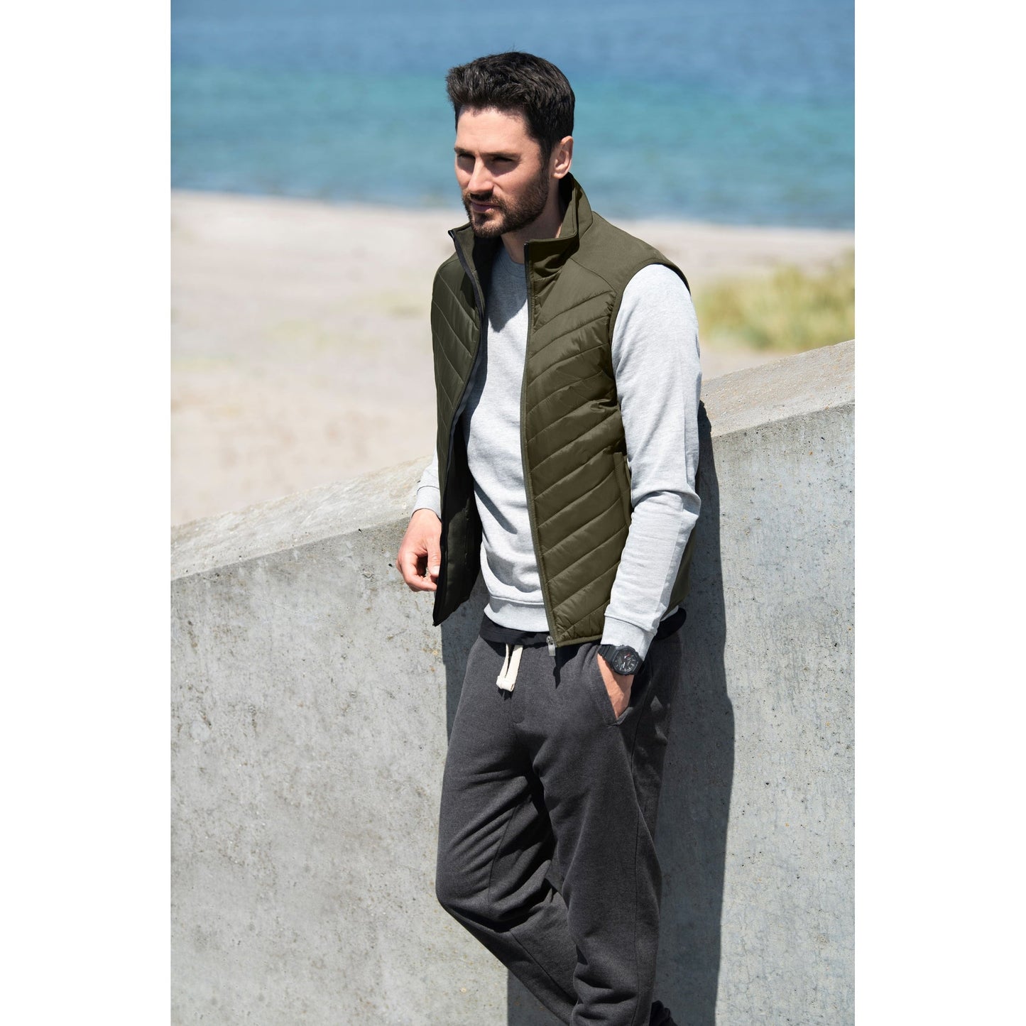 Nimbus Play Benton Hybrid Vest Lightweight Recycled Fabric Water-Repellent