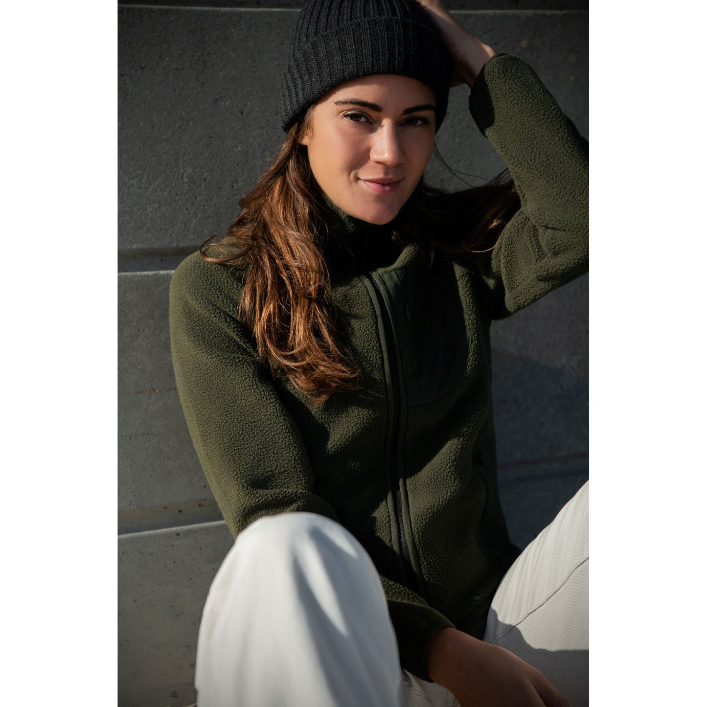 Nimbus Play Women's Timberlake Sherpa Fleece Jacket Recycled Polyester