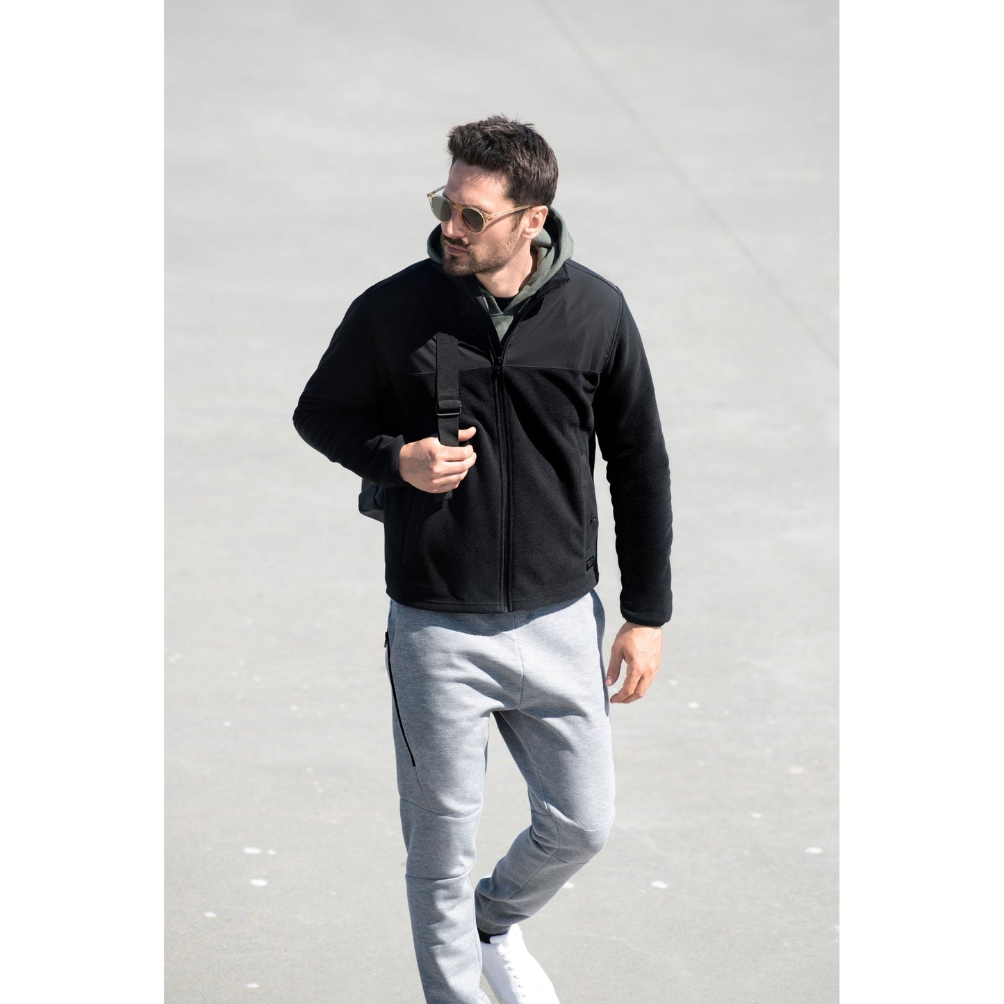 Nimbus Play Sedona Fleece Jacket Recycled Polyester High Collar Zipped Pockets