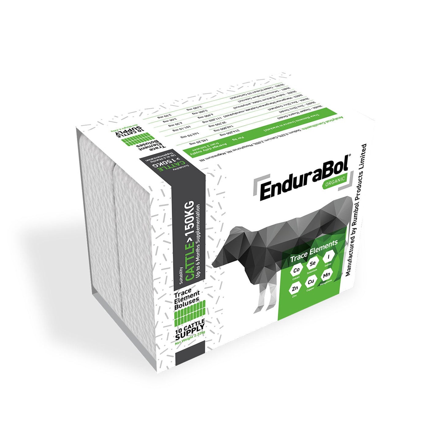 Nettex Agri Endurabol Organic Cattle Boluses for Immune Support