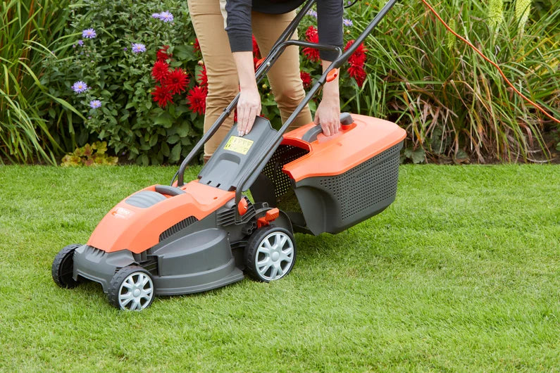 FLYMO Speedi-Mo 360C Rotary Mower 1500W Lightweight 36cm Cutting Width