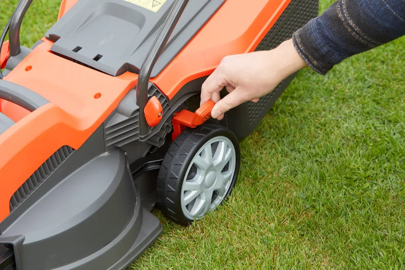 FLYMO Speedi-Mo 360C Rotary Mower 1500W Lightweight 36cm Cutting Width