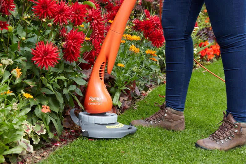 FLYMO Contour XT 2-in-1 Electric Grass Trimmer & Edger 300W 25cm Cutting Width