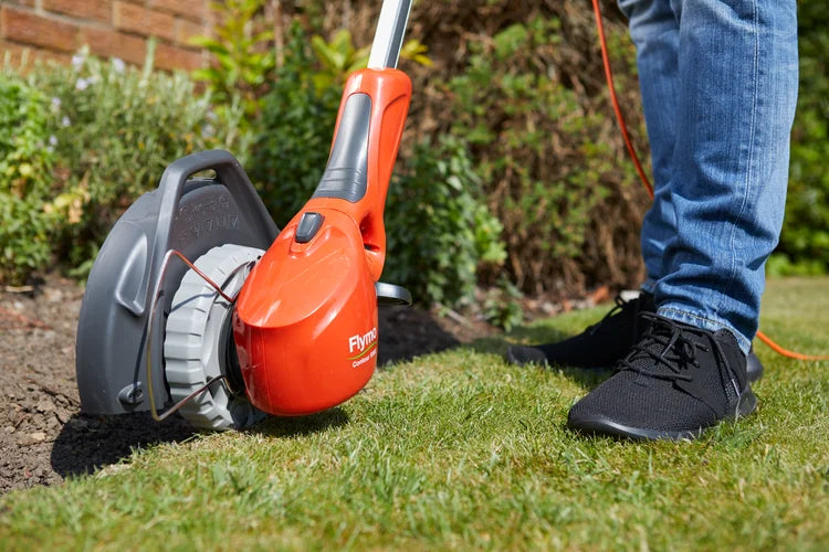 FLYMO Contour 500E 3-in-1 Electric Grass Trimmer Edger 500W 25cm Cutting Width