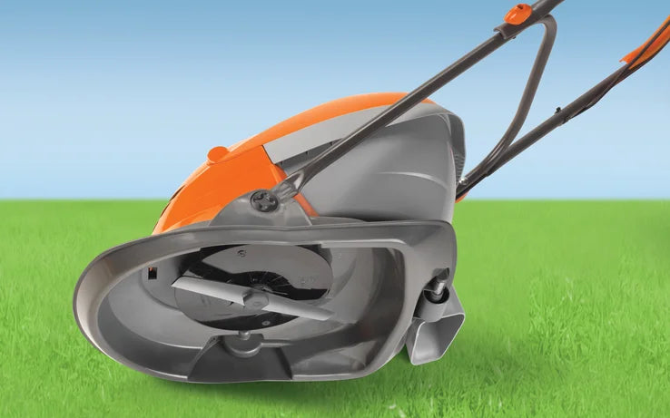 Flymo Hover Vac 250 Electric Hover Lawnmower 1400W 25cm Compact & Lightweight