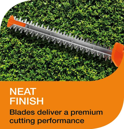 FLYMO SimpliCut Li 14.4V Cordless Hedge Trimmer 40cm Lightweight Garden Tool