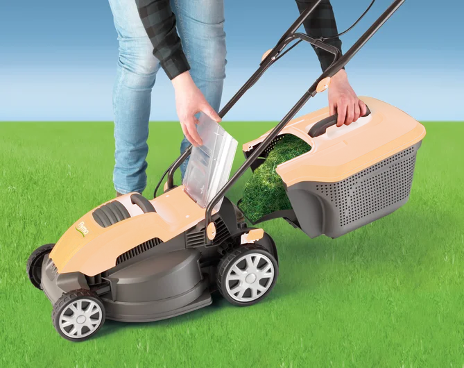 FLYMO Speedi-Mo 360VC Electric Rotary Mower 1500W 36cm Lightweight 40L Grassbox
