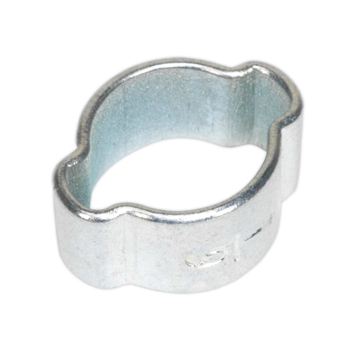 Sealey O-Clip Double Ear 7-9mm Zinc Plated Hydraulic Hose Clips Pack of 25