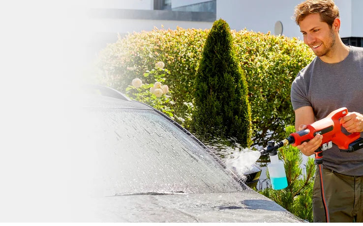 Flymo EasiClean Li Plus Cordless Pressure Washer with Accessories 18V