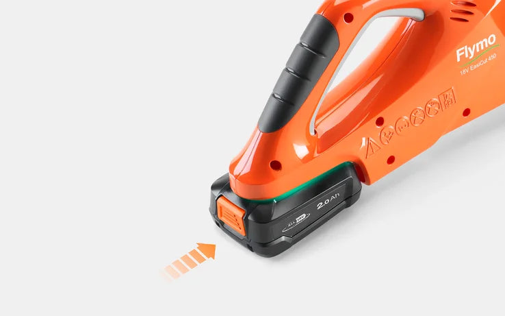 Flymo 18V EasiCut 450 Cordless Hedge Trimmer Kit with 2.0Ah Battery