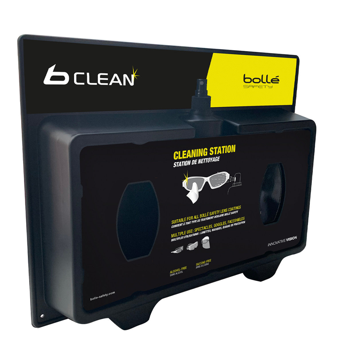 BollÃ© Safety B-Clean Plastic Cleaning Station Aqua Formula Silicone Free