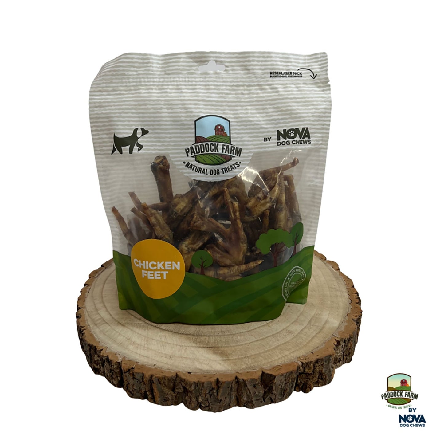 Paddock Farm Chicken Feet Natural For Dogs High Protein Joint Health