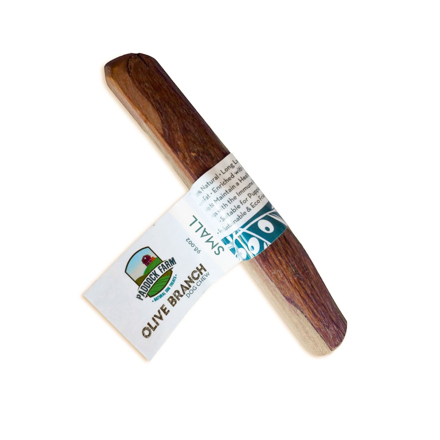 Paddock Farm Olive Branch Chew Natural Dog Chew EcoFriendly Long Lasting