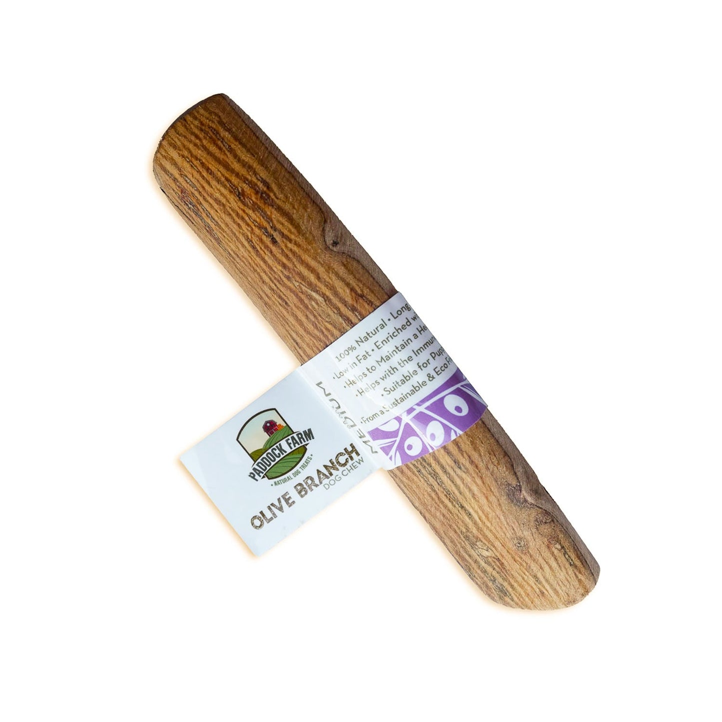 Paddock Farm Olive Branch Chew Natural Dog Chew EcoFriendly Long Lasting