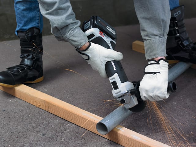 Panasonic EY46A2 125mm Cordless Grinder 18V Bare Unit Compact Durable