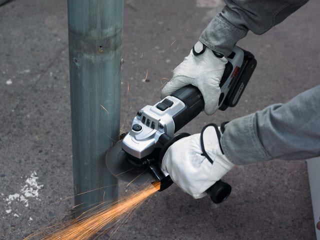 Panasonic EY46A2 125mm Cordless Grinder 18V Bare Unit Compact Durable