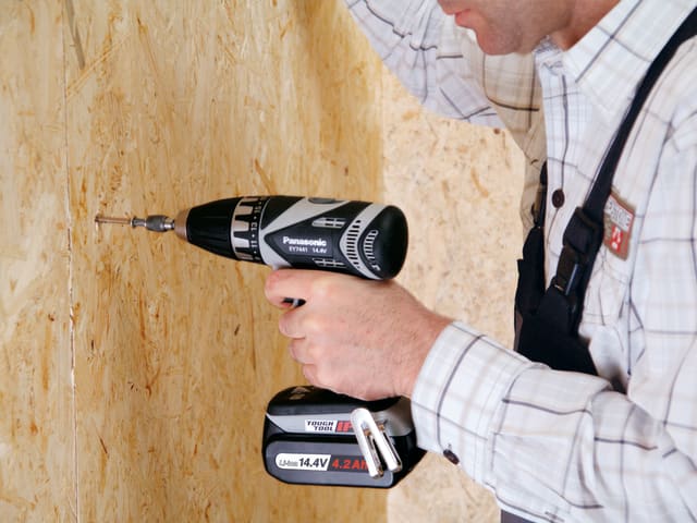 Panasonic EY7441X3 14.4V Drill Driver Bare Unit with Keyless Chuck & LED Light