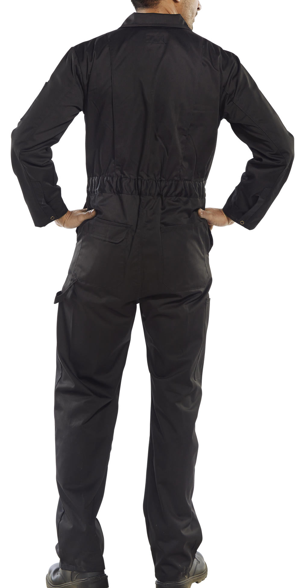 Beeswift Super Click Workwear B/Suit with Zip Pockets and Knee Pad Pockets