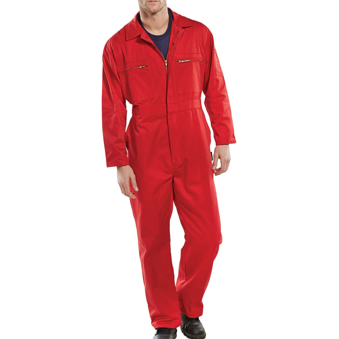 Beeswift Super Click PC Boilersuit Workwear Durable Comfortable All Sizes