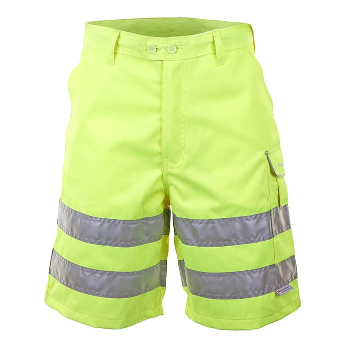 Beeswift Hi-Vis Safety Shorts Lightweight Workwear for Men and Women
