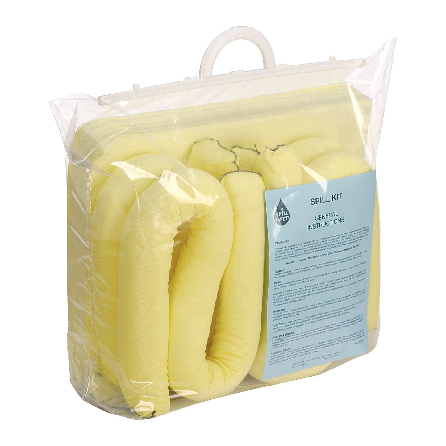 JSP 30 Litre Chemical Spill Kit for Quick Response Small Spills Portable