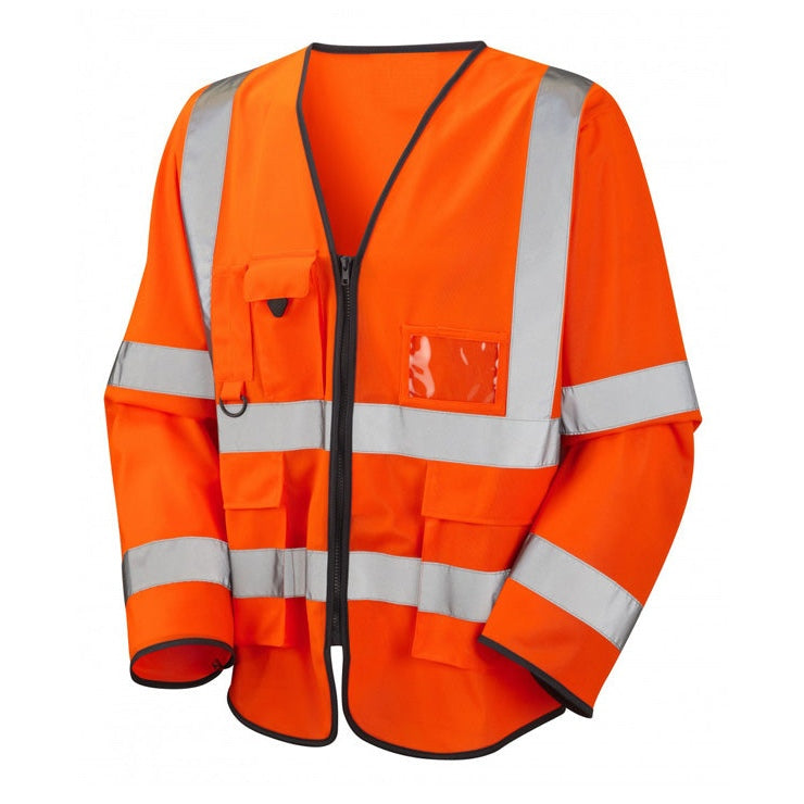 Beeswift Executive Sleeved Vest High Visibility EN ISO 20471 Class 3 Reflective