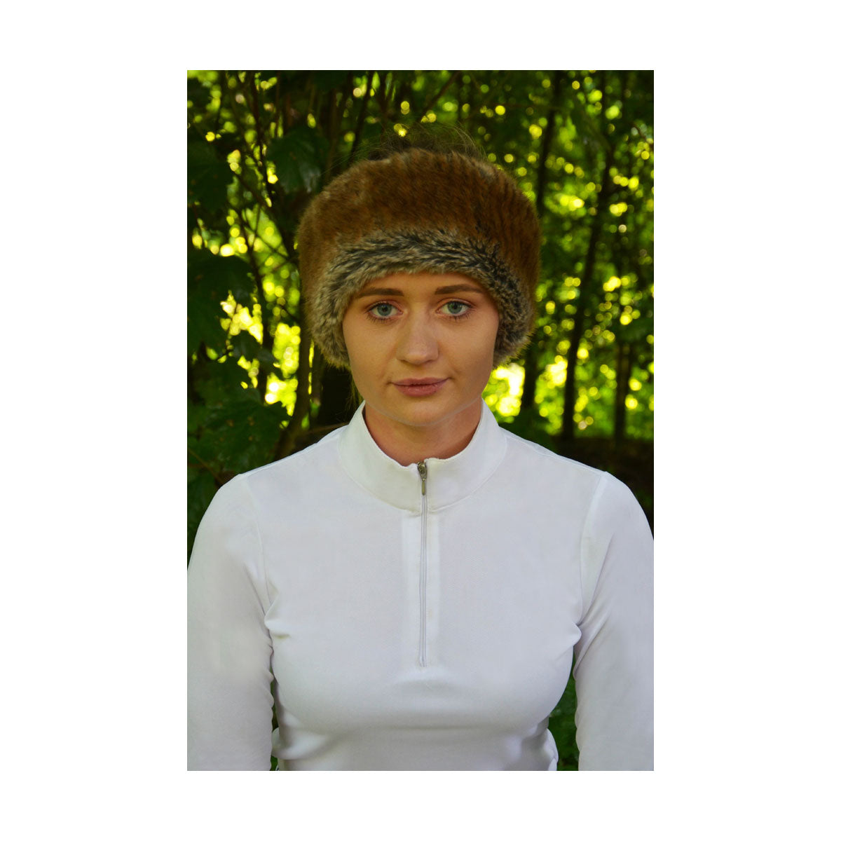 HY HyFashion Idaho Fleece Lined Faux Fur Headband With Lining For Comfort