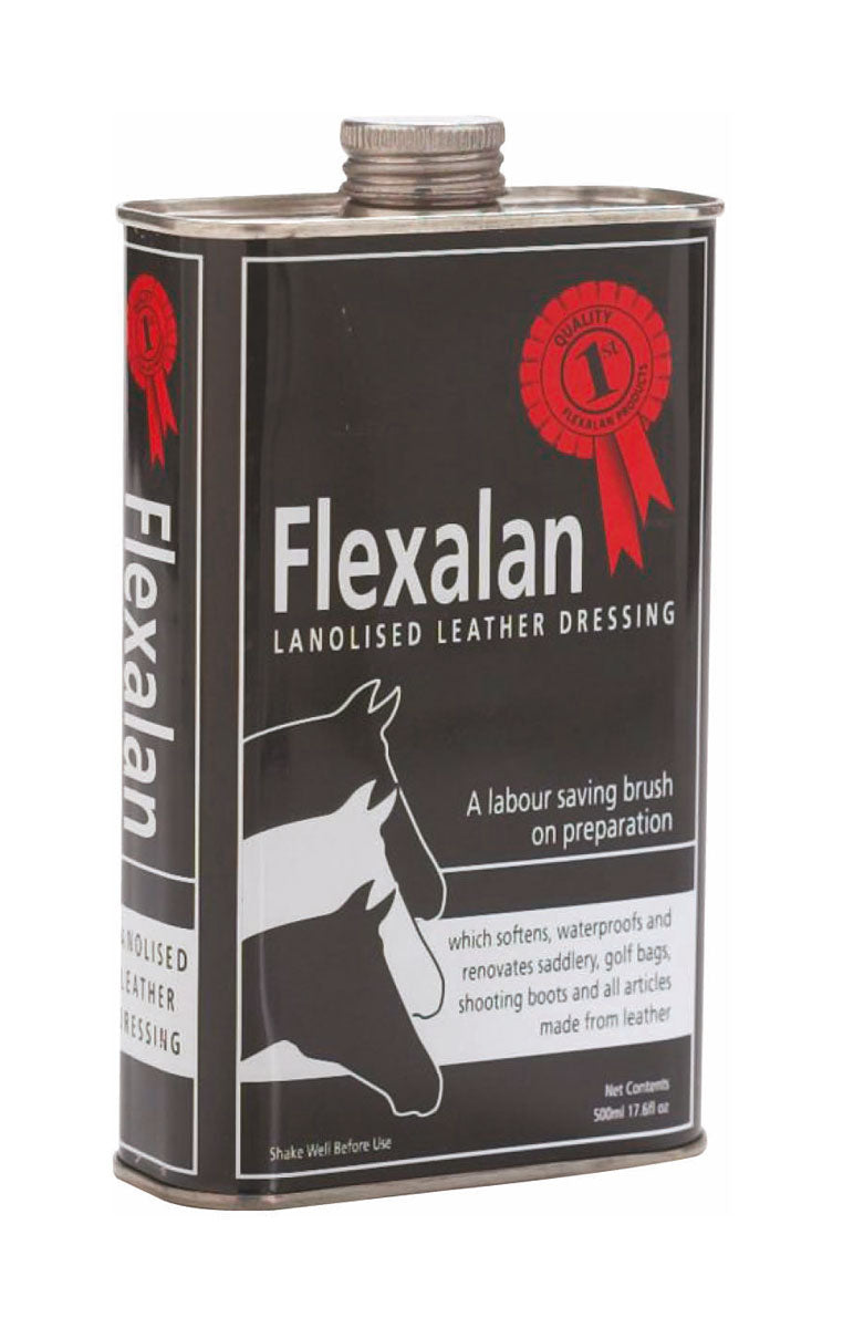 Flexalan Horse 'Easy On' Leather Dressing Waterproof Renovates Saddlery