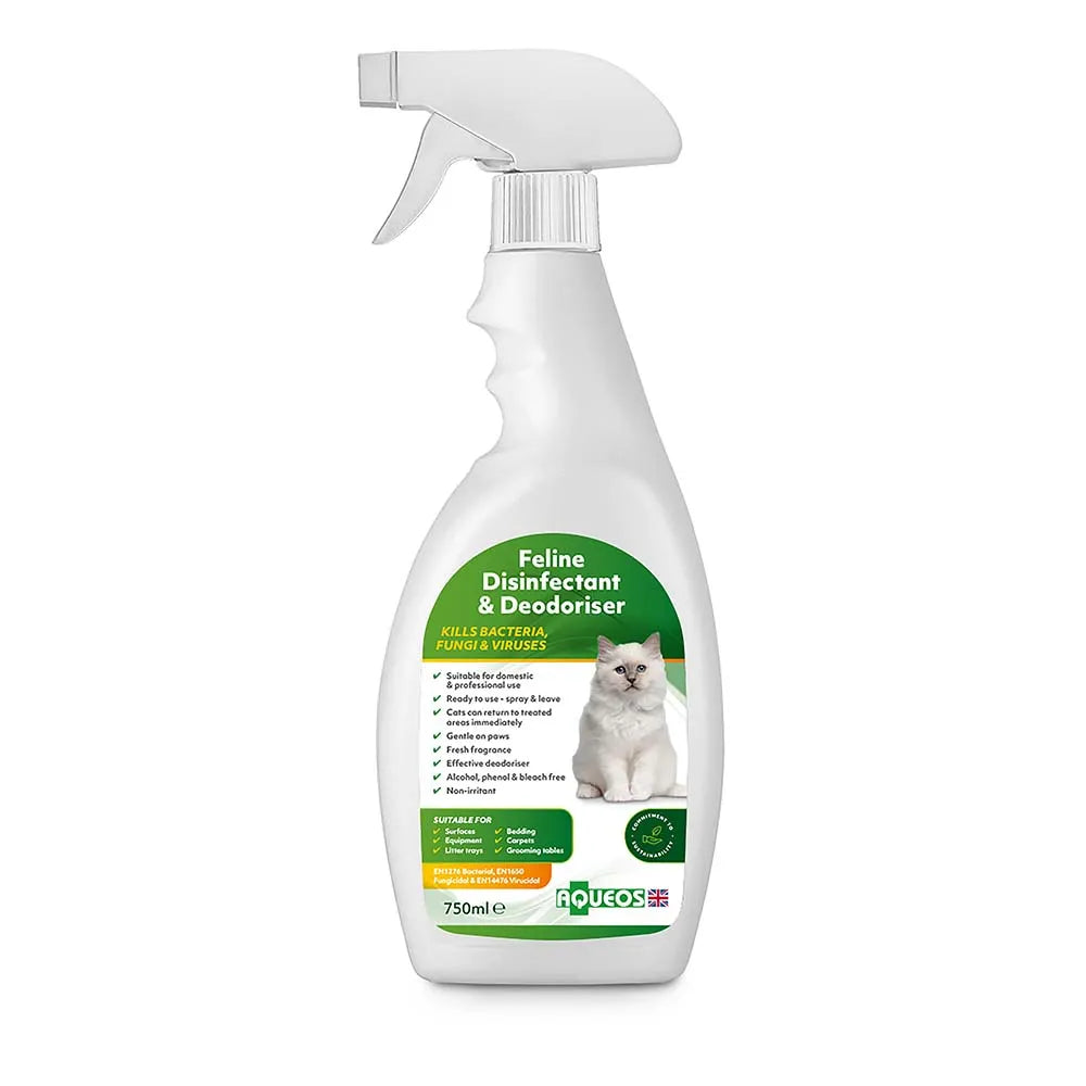 Aqueos Disinfectant & Deodoriser For Cats and Germ Free Environment