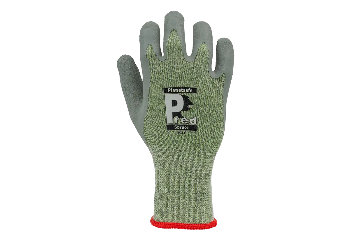 Predator Spruce Gloves with Foam Latex Palm, Thermal Retention, Cut Level D