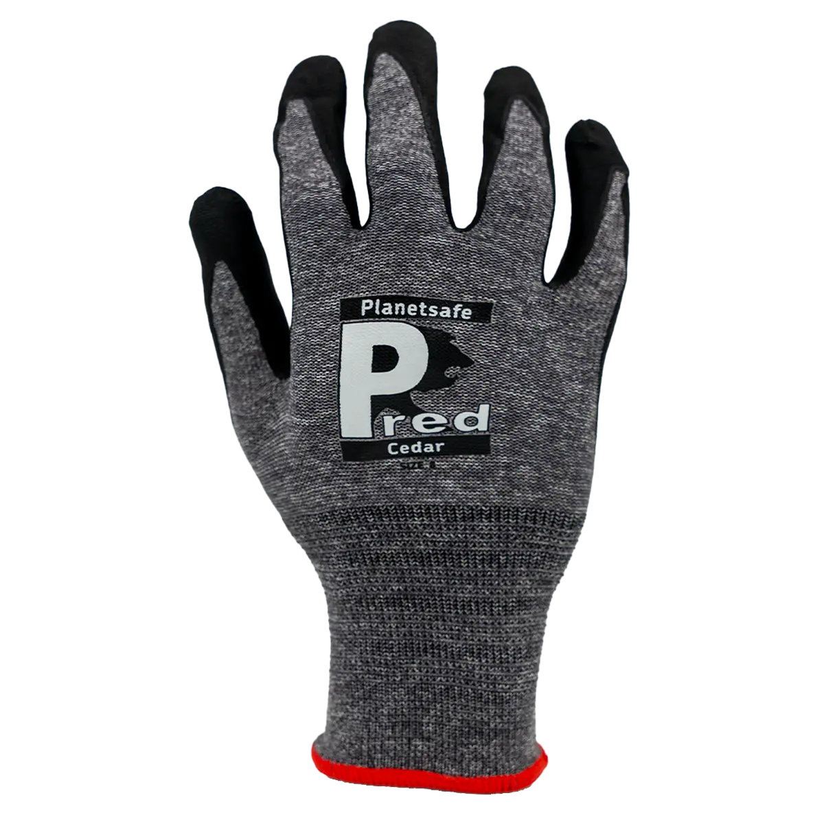 Predator Cedar Gloves 15g Dexterous Liner Nitrile Foam Palm Heat Resistant