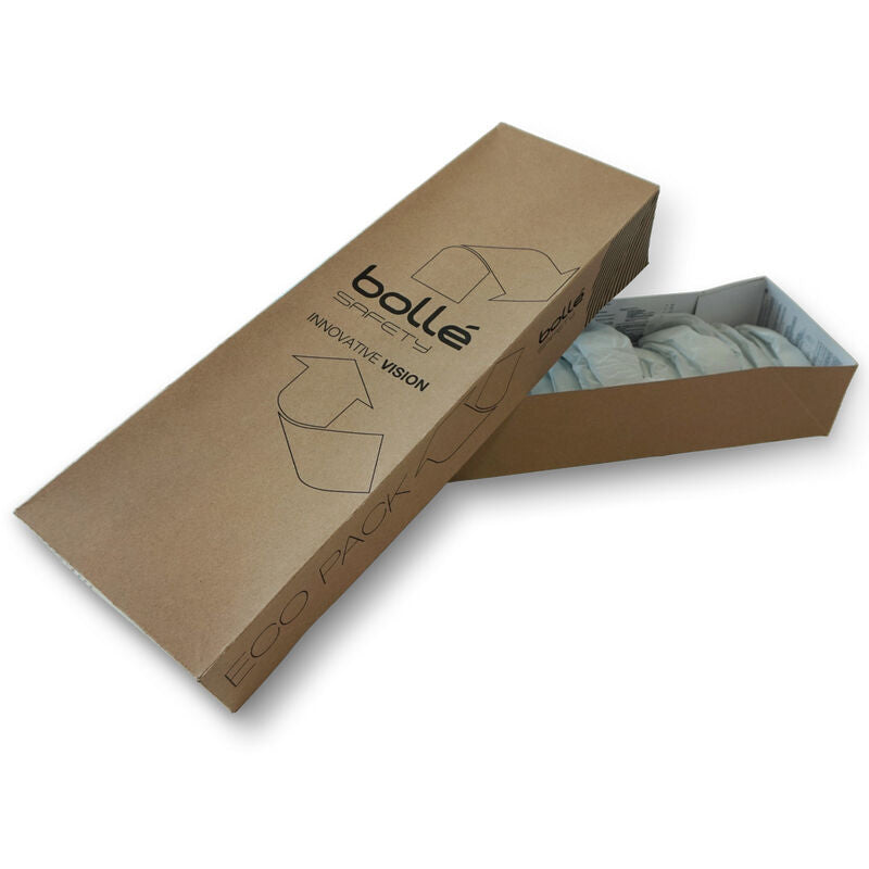 Bolle Safety Ultim8 Hybrid Eyewear Pack of 20 Anti-Fog Sealed Protection